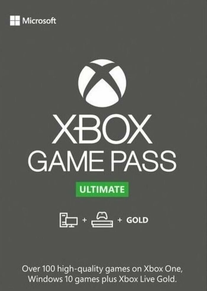 Подписка Xbox Game Pass Ultimate 19 месяцев Ключ активации Global электронный 25-значный ключ ( Xbox One/ Series и ПК, )