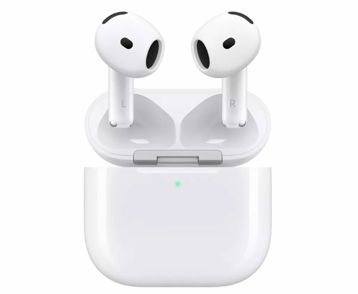 Беспроводные наушники Apple Air Pods 4 белый ( Без активного шумоподавления)