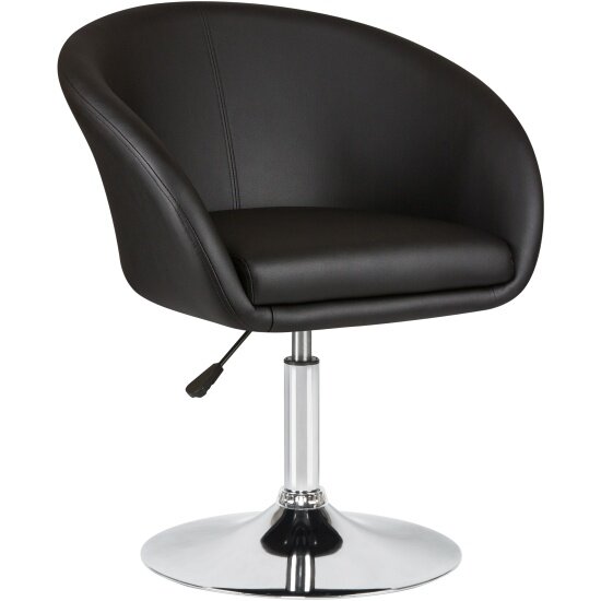 Кресло Dobrin дизайнерское EDISON (чёрный)