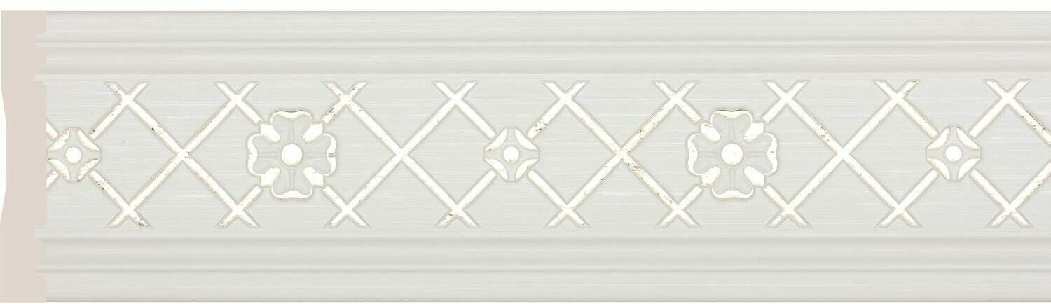 Молдинг Бордюр 80-1 Трельяж, ант. золото. Cosca.