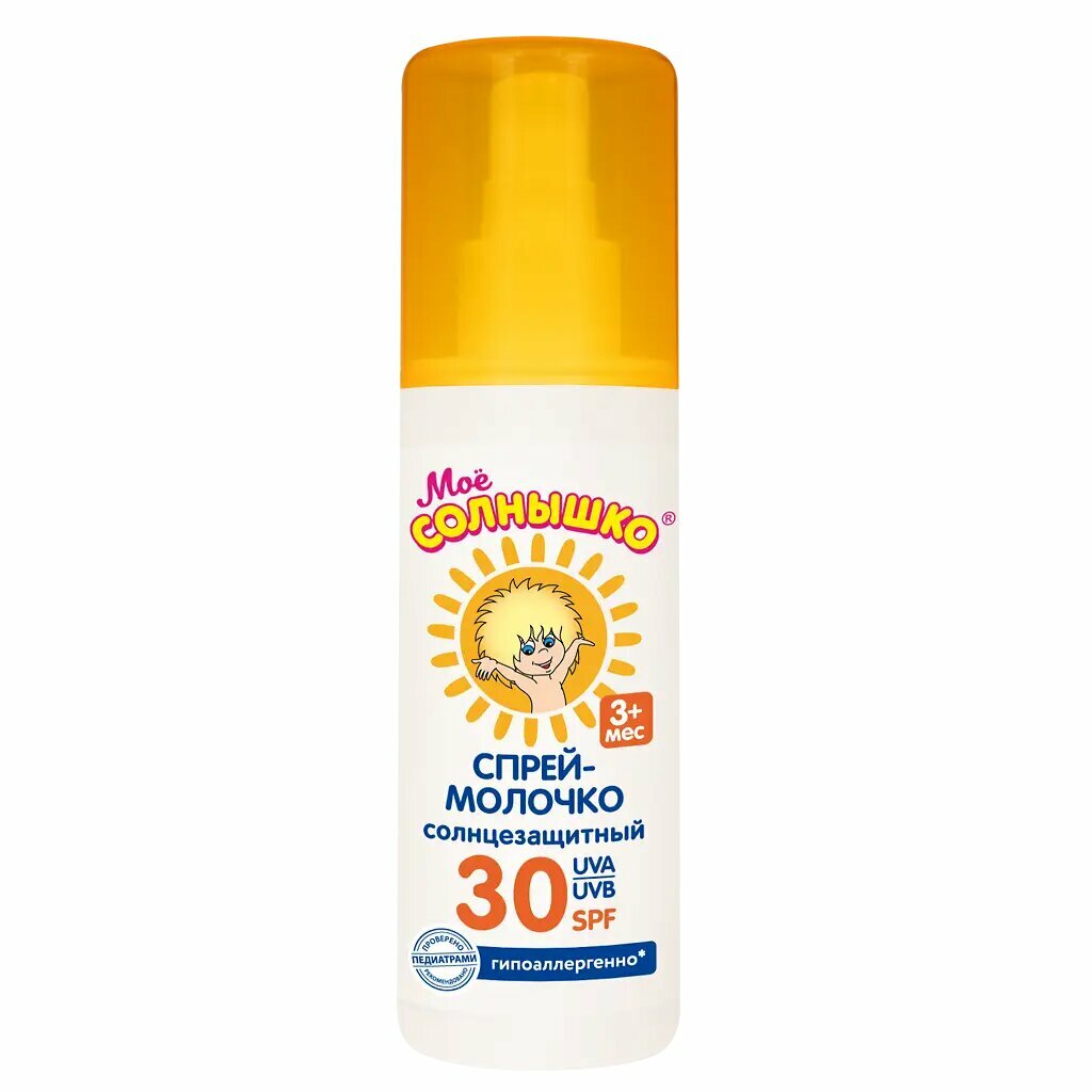 Мое солнышко Спрей солнцезащитный SP F30 100 мл 1 шт