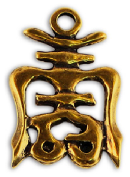 Амулет The Cult! №10 металлический « Чоу ( Shou)»