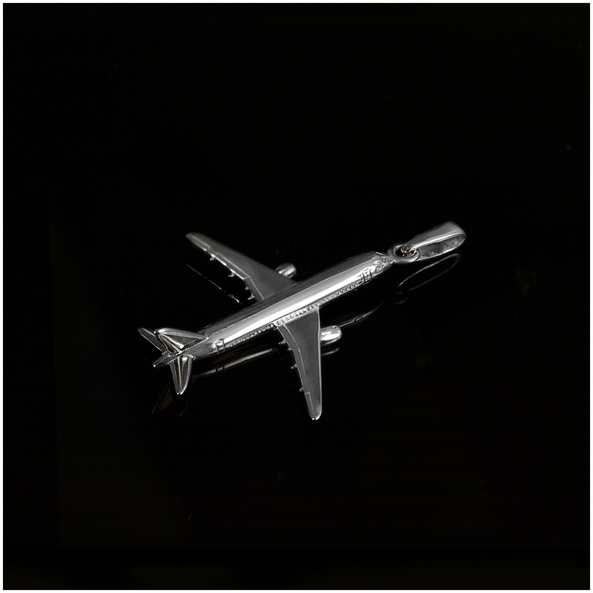  AVIA GIFT, серебро, 925 проба, оксидирование