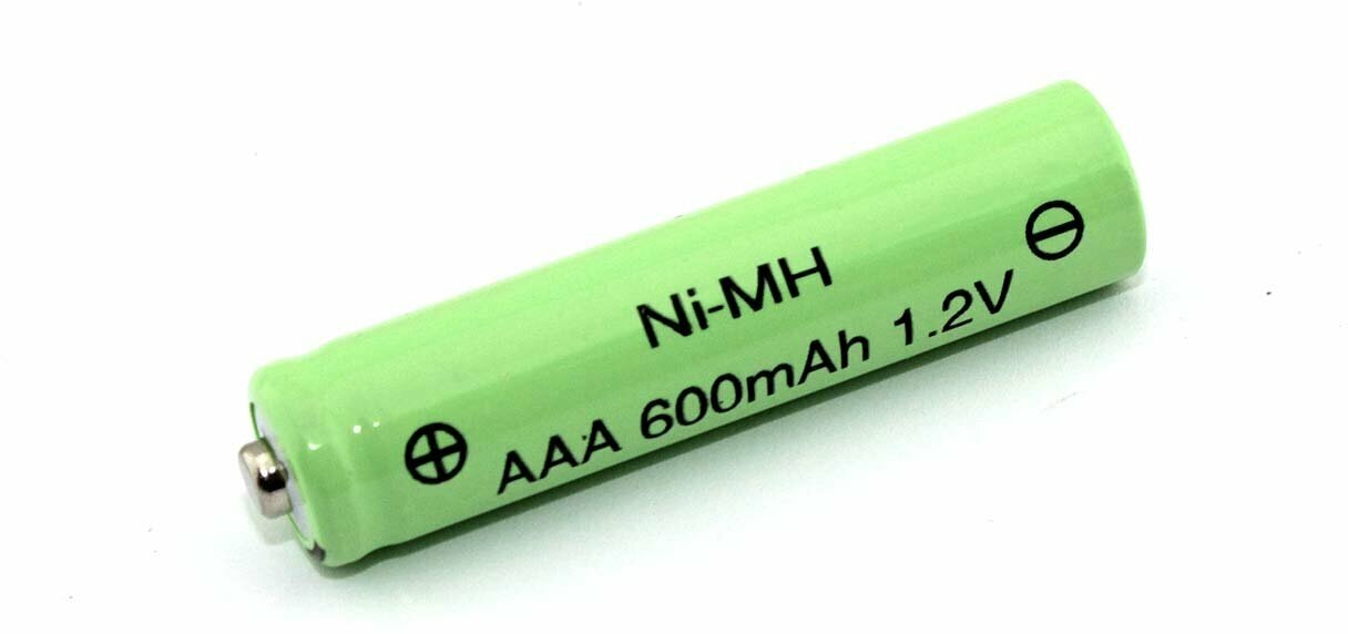 Аккумулятор AAA 1.2 V Ni- Mh 600m Ah