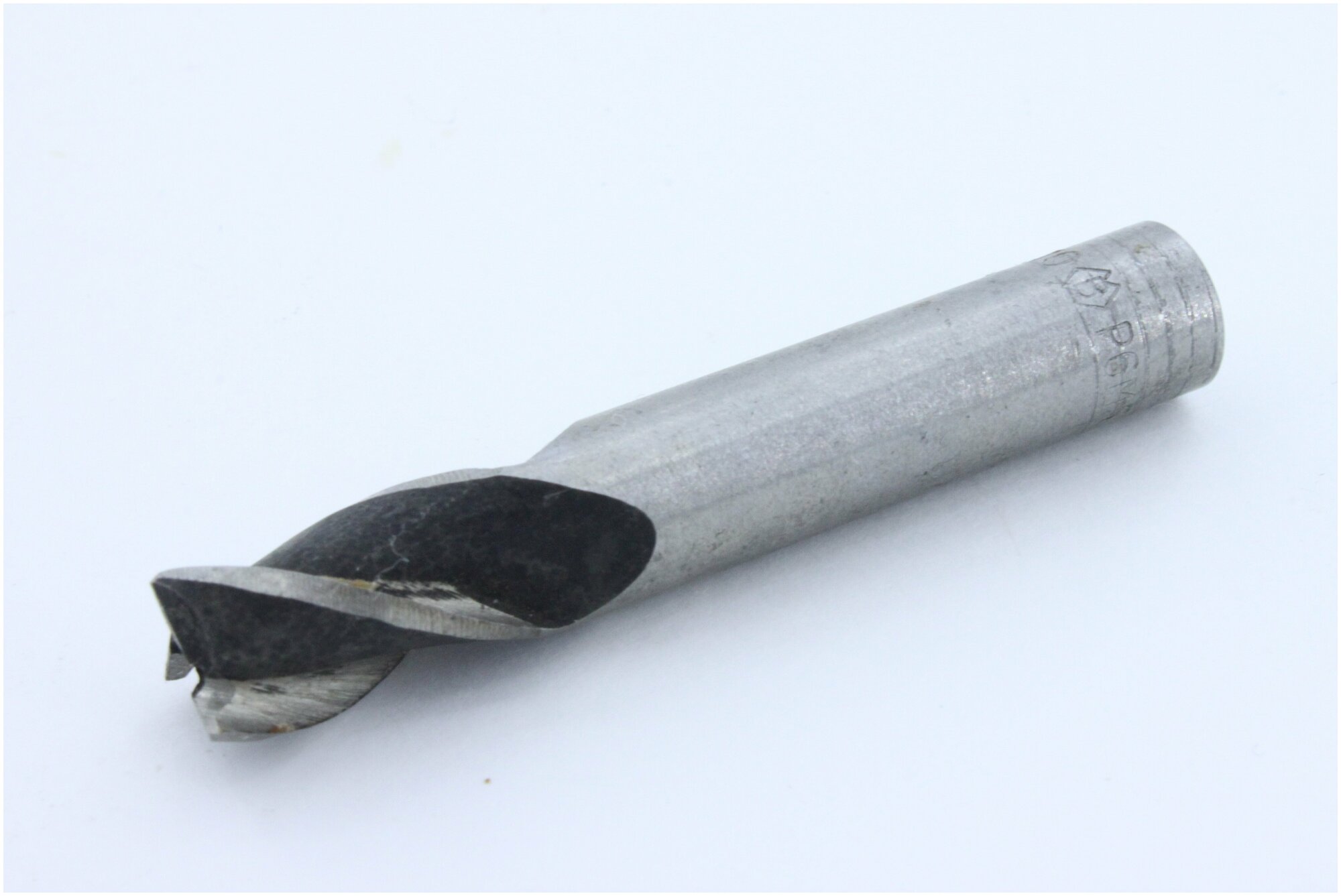 Фреза концевая 10 мм, цилиндрический хвостовик, Сталь Р6 М5, СССР