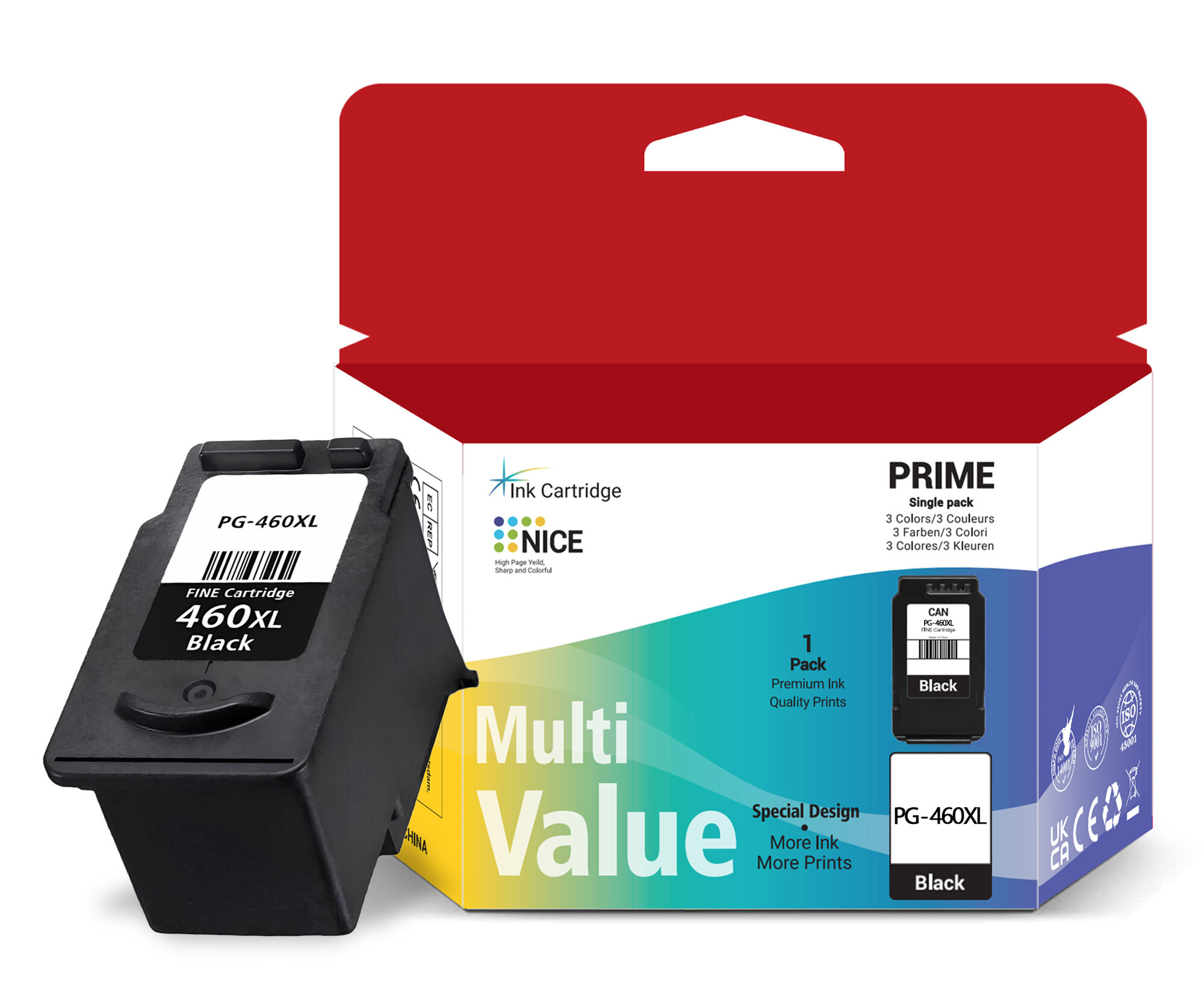 Картридж Canon PG-460 XL (3710 C001) OEM.ref