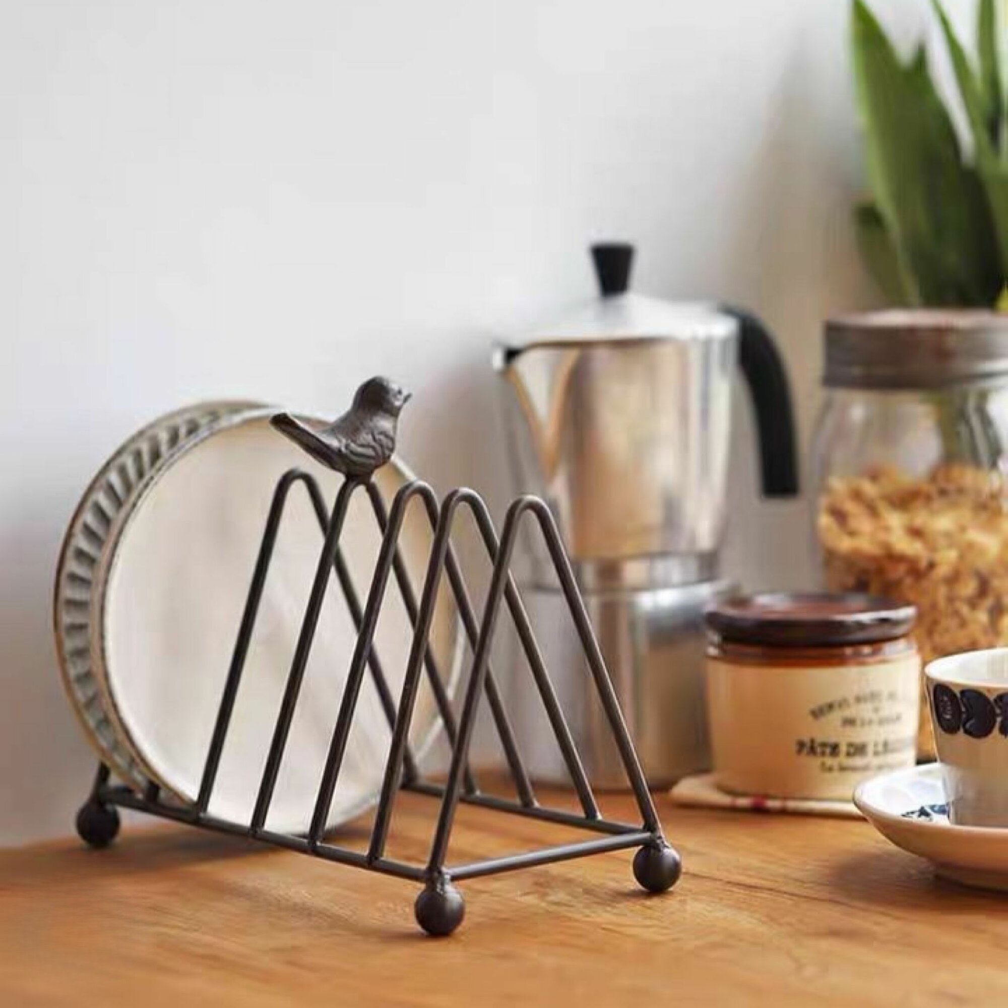 Сушилка для посуды настольная металлическая 25х18х11 см, подставка для книг