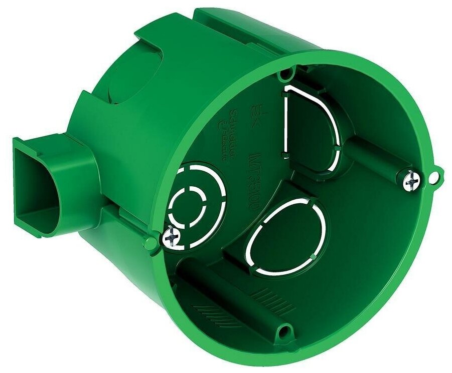 Установочная коробка для сплошных стен 65x45мм I P30, Systeme Electric (комплект 15шт)