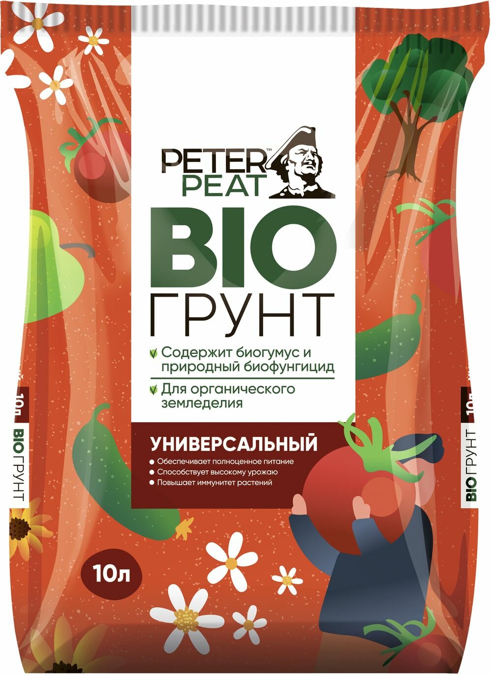 Грунт универсальный PETER PEAT BIO 10 л