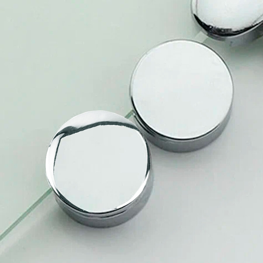 Зеркалодержатель сквозного крепления Trodos 102 D17 4шт, хром