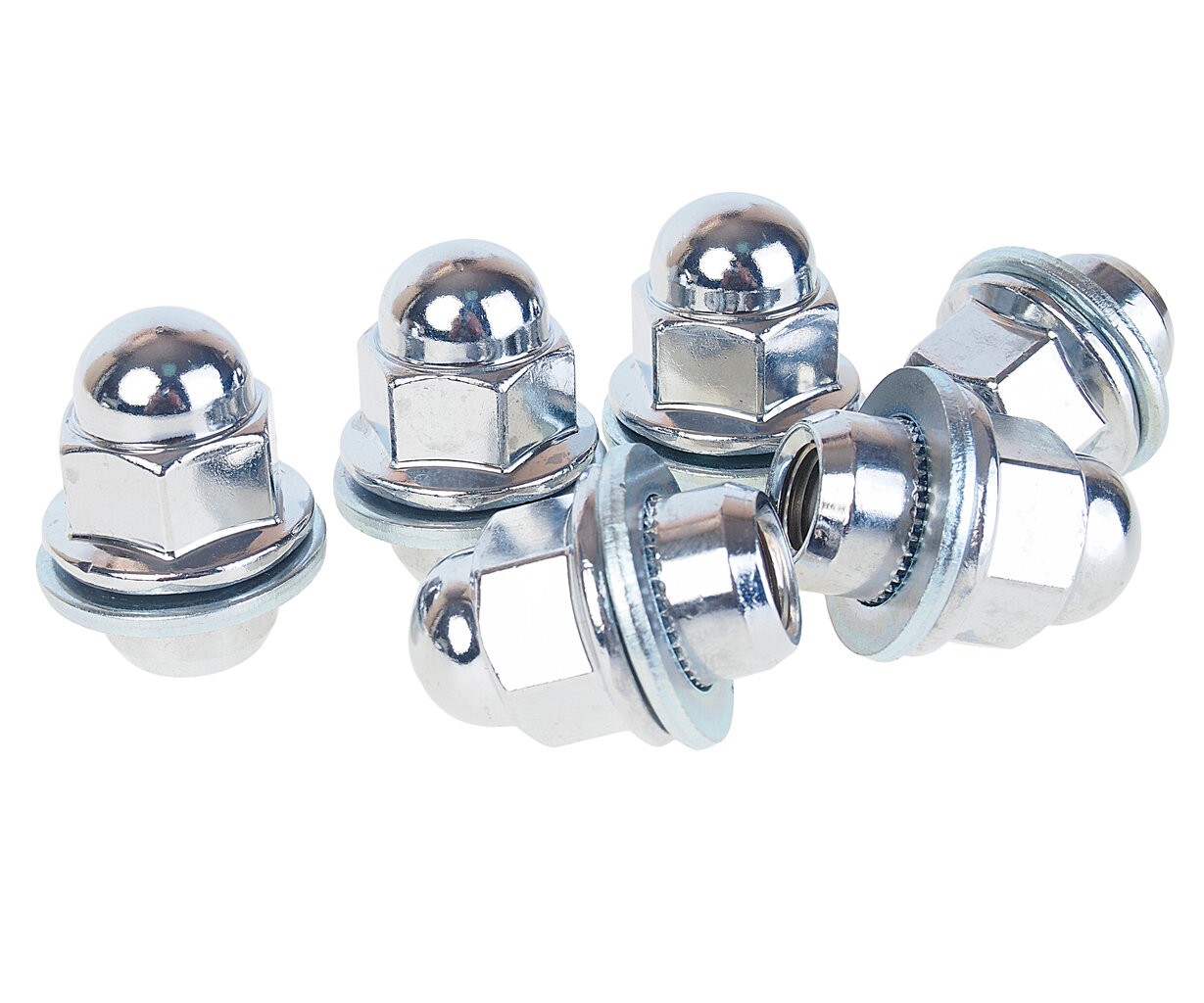 Гайка колеса М12х1.5х38 MITSUBISHI прессшайба закрытая ключ 21мм OE