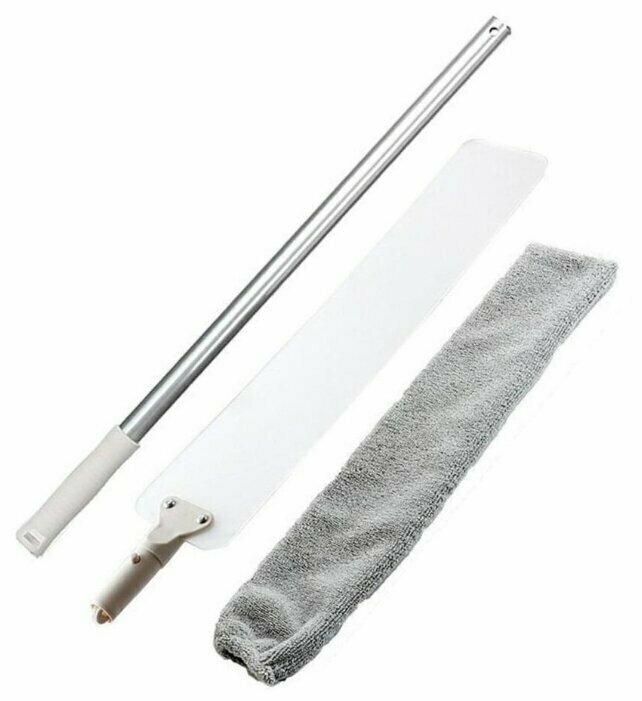 Щетка телескопическая плоская для уборки в труднодоступных местах Opt Bay