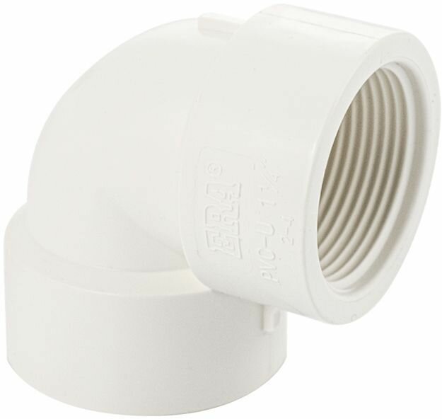 Сантехнический уголок MAK, полипропилен, 1 ¼, внутренний диаметр резьбы