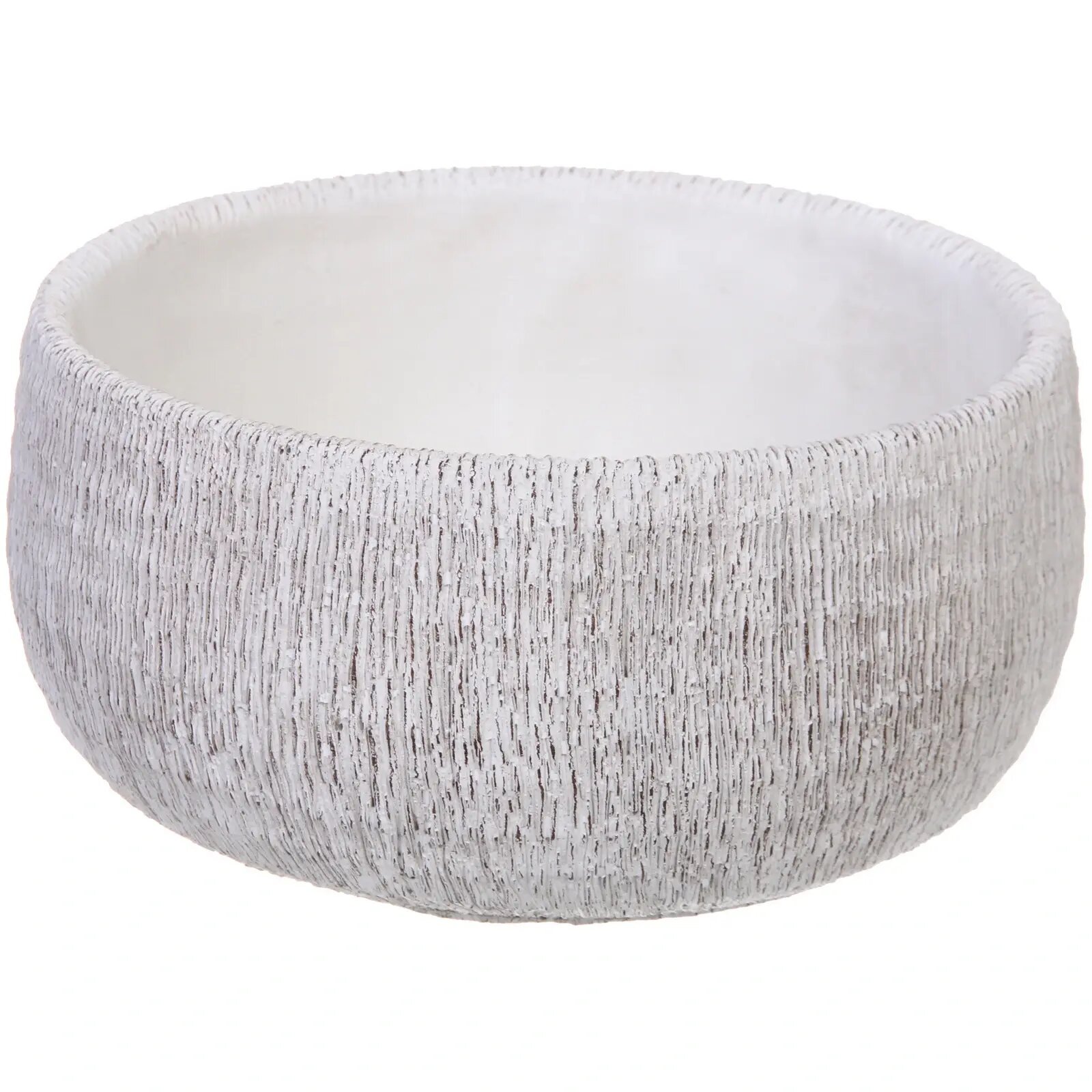 Кашпо керамическое «шампань» 20,5х10см, прочное, для уютного сада