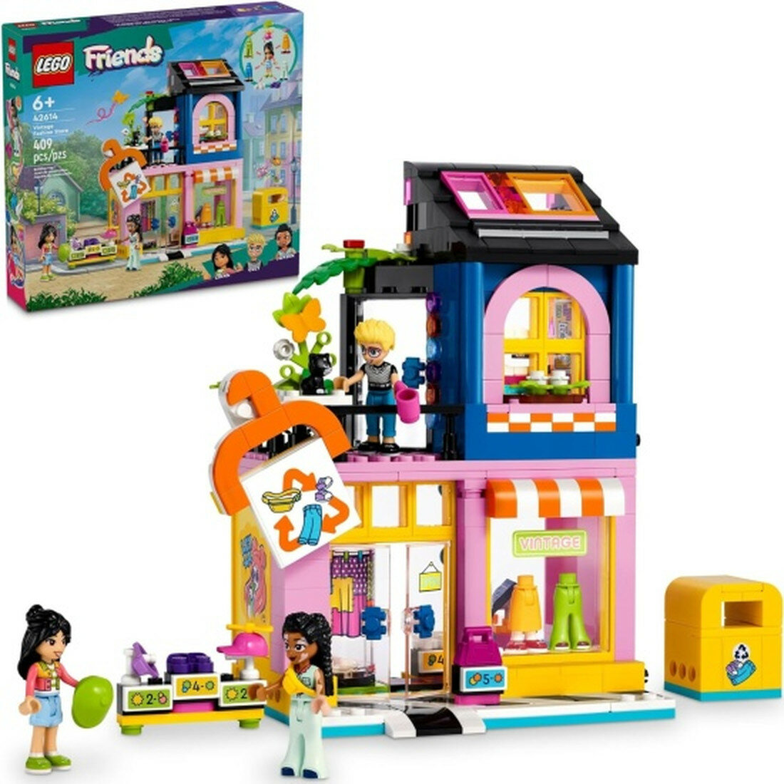 Конструктор LEGO Friends Магазин винтажной моды, 42614
