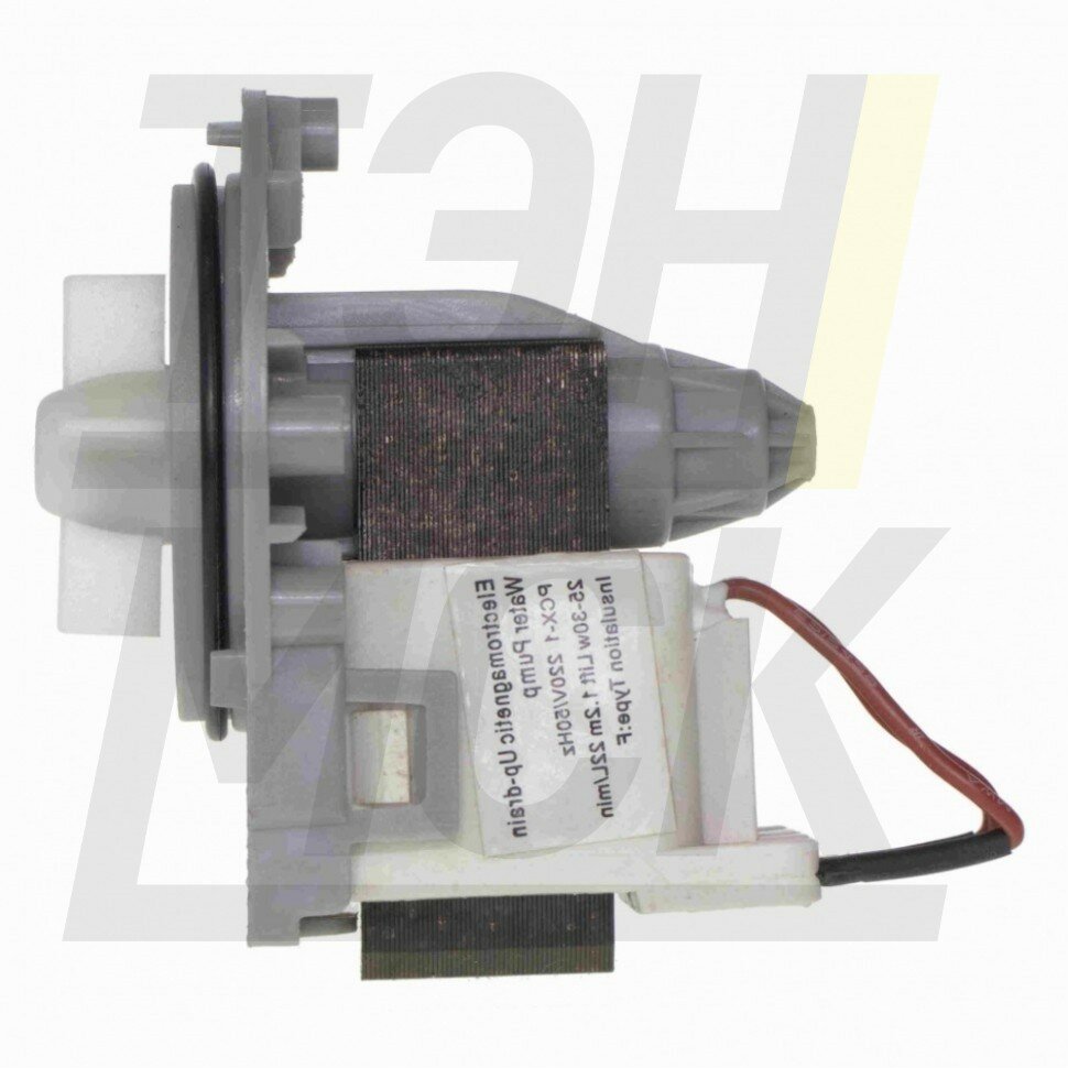 Сливной насос (помпа) для стиральной машины LG, Samsung, Whirlpool, Zanussi, 30 W, 3 винта, Р305