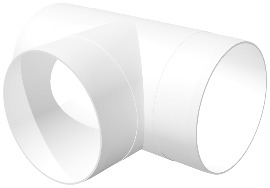 Тройник прямой ERA 10 ТП 100 мм