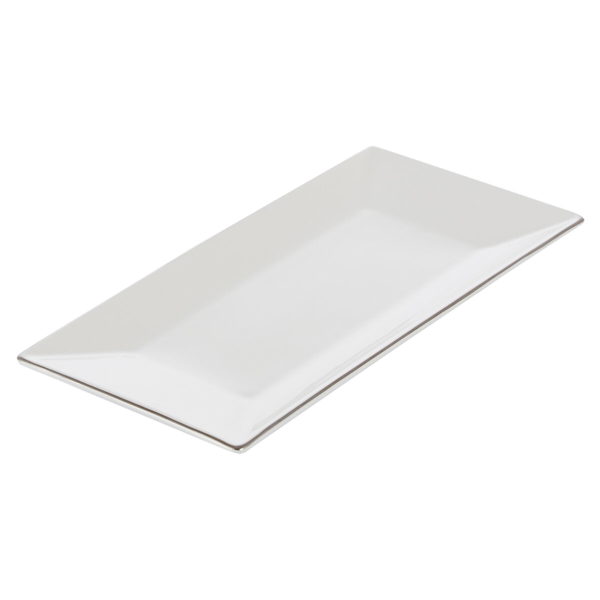 Блюдо сервировочное прямоугольное Gipfel Platinum 52359 26х12 см