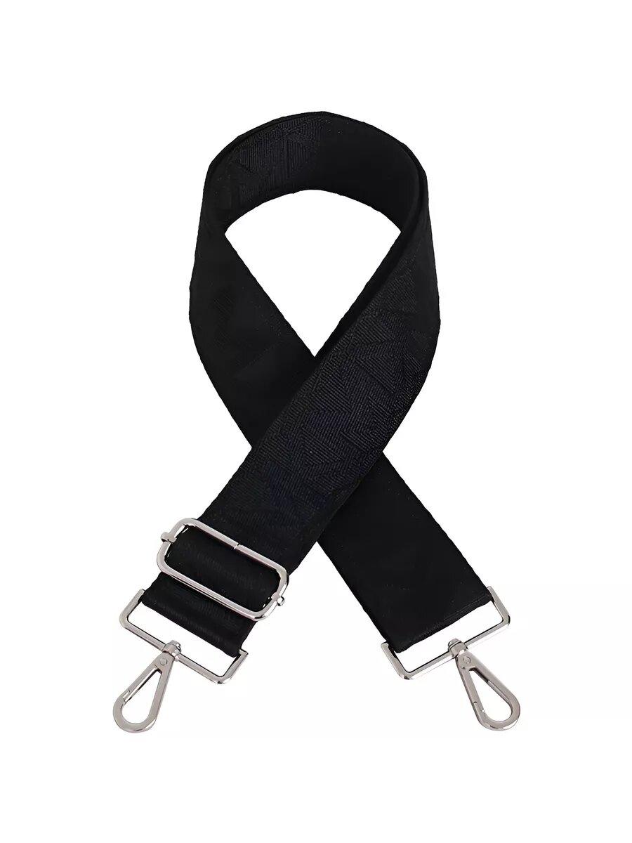 Ремень для сумки текстильный с карабинами сменный ремень