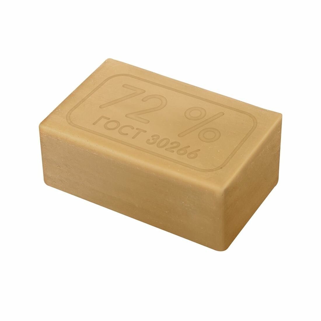 Мыло хозяйственное 72% 200г (без обертки)