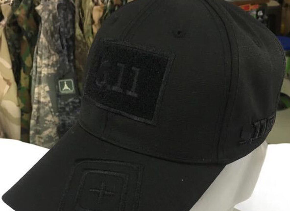 Бейсболка 5.11 Target, регулируемая, черная, унисекс