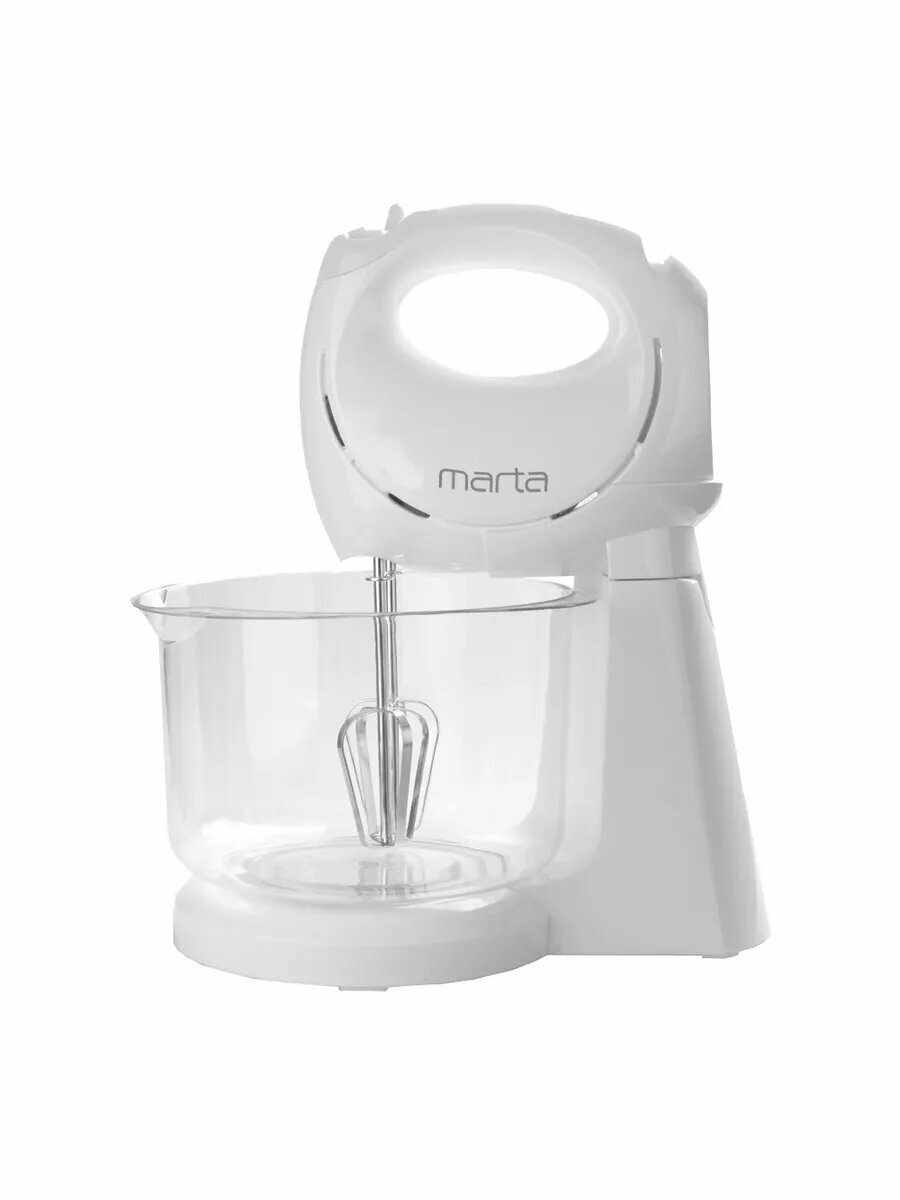 Миксер кухонный стационарный MARTA MT- M X4902 A белый жемчуг