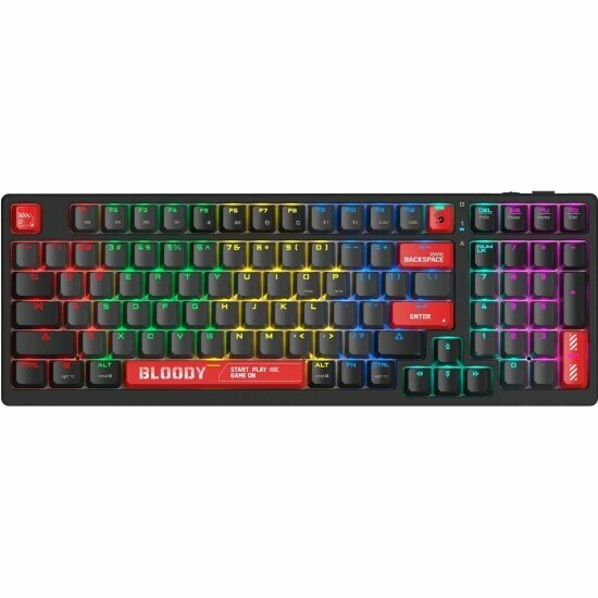 Клавиатура A4 TECH Bloody W S98 проводная черный/красный (2027344 )