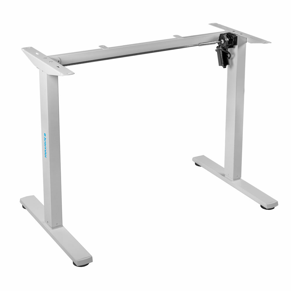 KROMAX OMEGA-30 Электрическое подстолье с регулировкой по высоте, цвет белый