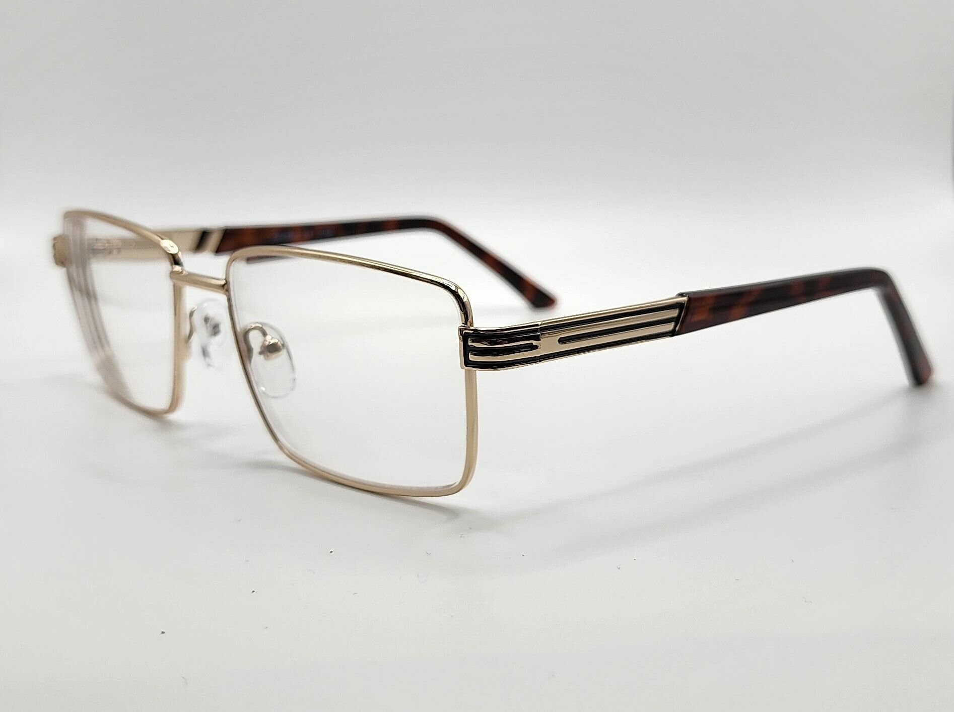 Готовые очки для зрения с фотохромными линзами хамелеон блю-блокер мужские PЦ 62-64 мм, -1.5