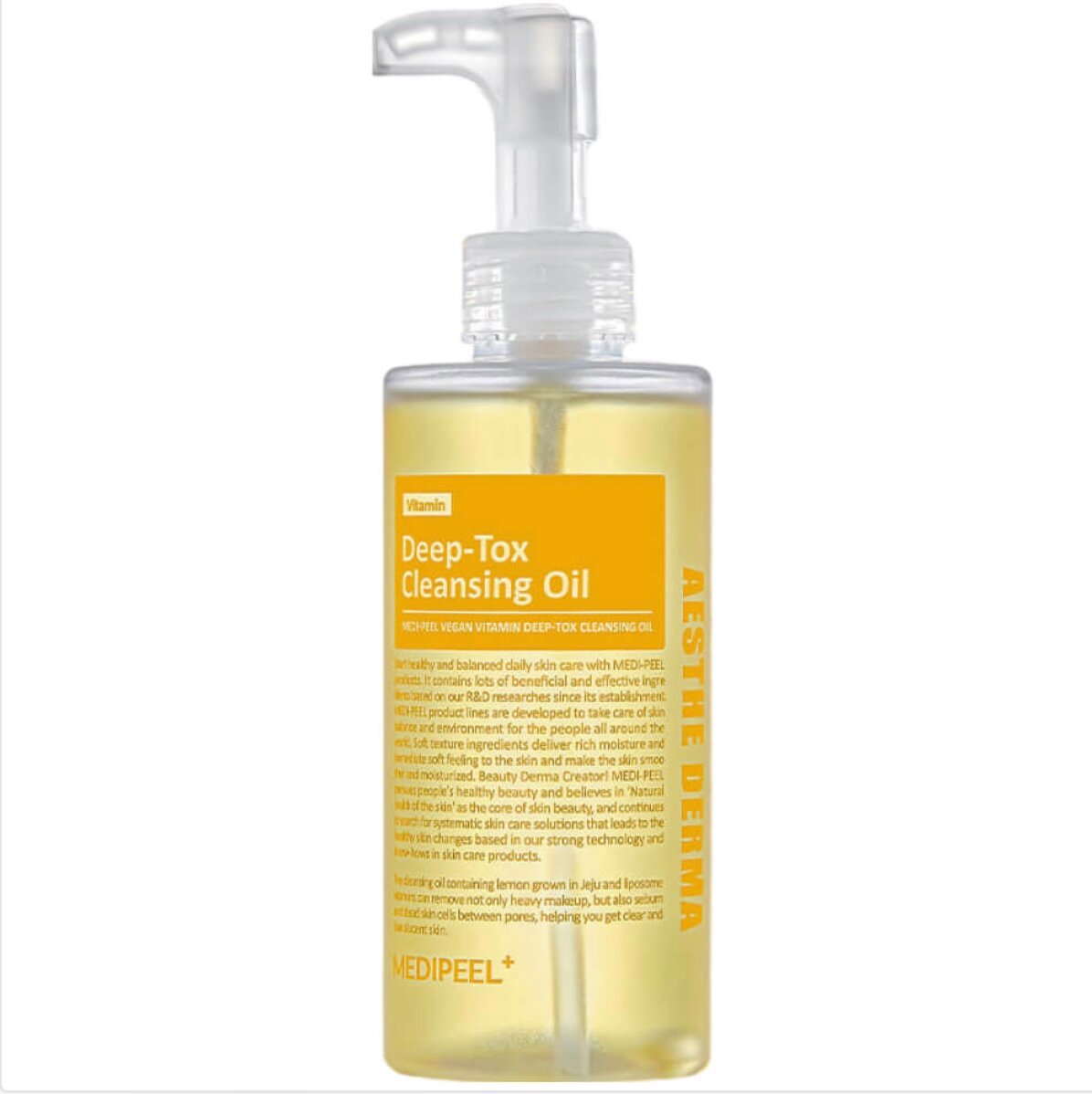 MEDI- PEEL Витаминное гидрофильное масло с липосомами Vegan Vitamin Deep- Tox Cleansing Oil 200 мл