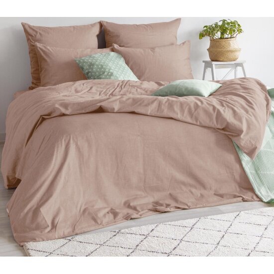 Двуспальный комплект постельного белья Verossa Сатин Almond с наволочками 50х70 926133