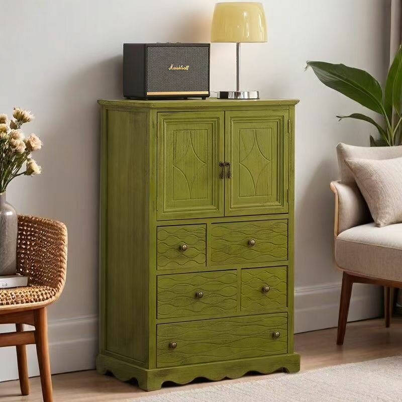 Комод из цельного дерева, большой вместительности