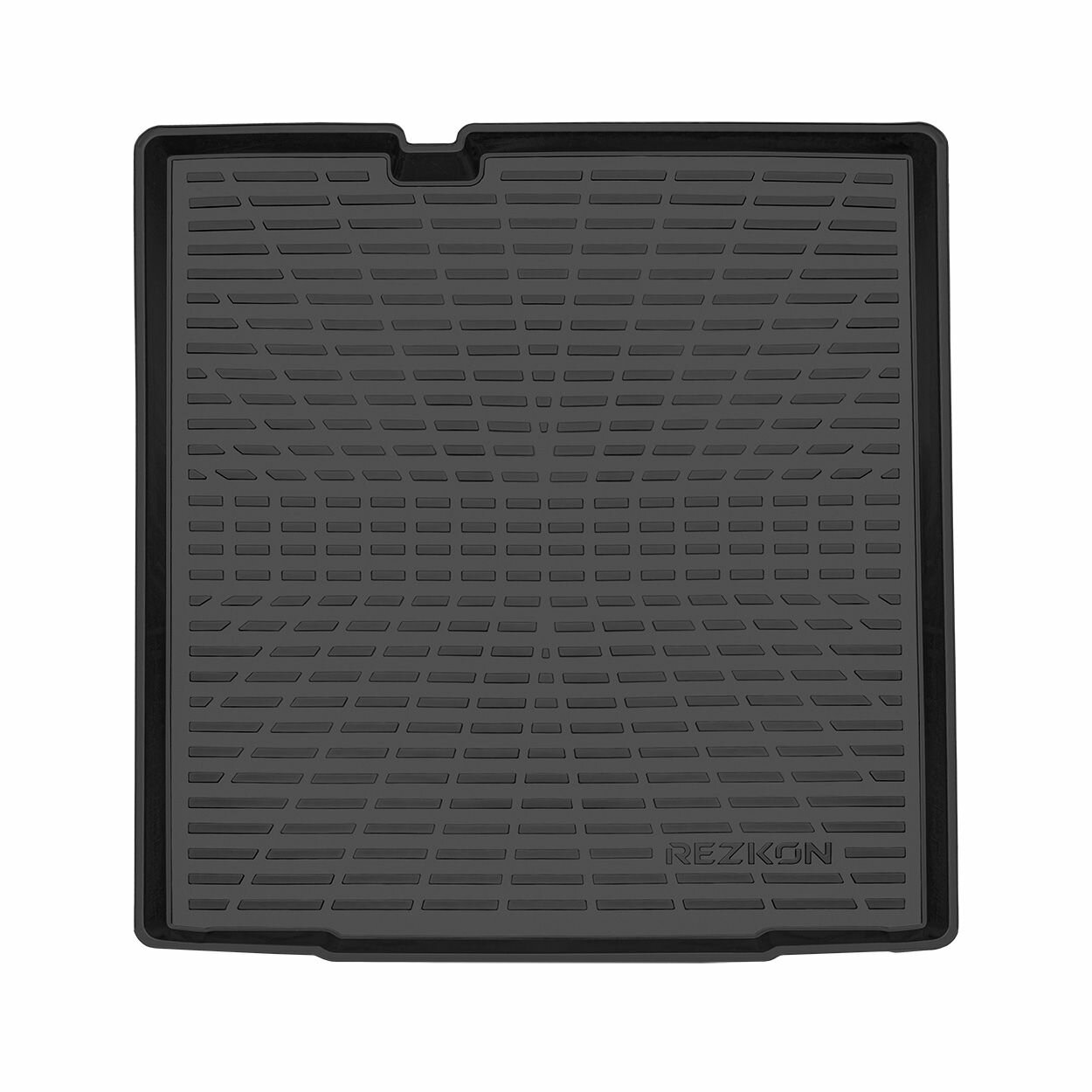 Коврик в багажник пластиковый (черный) для LADA Vesta универсал низ (2017-22)/(2022- Н. В.) / Лада Веста