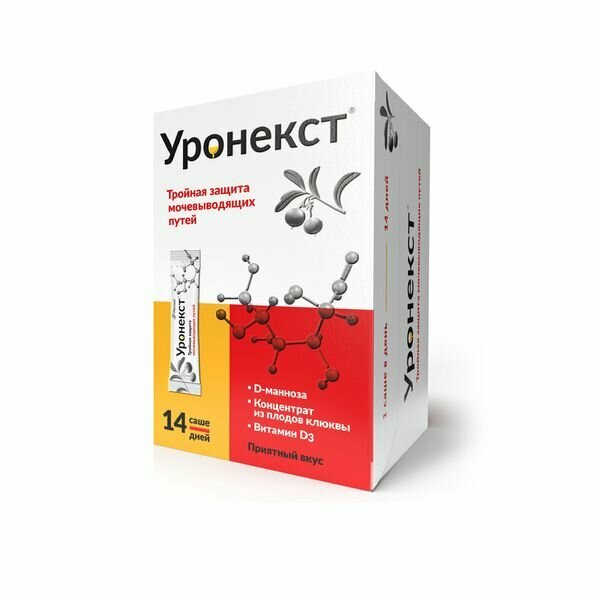 Уронекст порошок саше 2,6г 14шт